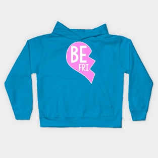 Best Friend BFF Broken Heart Piece 1 Kids Hoodie